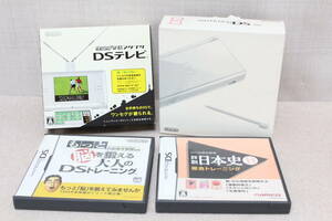 ☆★ia■Nintendo ニンテンドーDS Lite / ワンセグ受信アダプタ / ソフト2点まとめて　