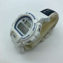 CASIO カシオ G-SHOCK DW-6696 メンズ腕時計 白×青 クオーツ ラバーズコレクション 動作品 _画像3