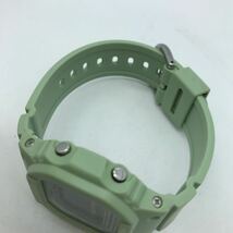 CASIO カシオ G-SHOCK mini GMN-550 クオーツ 腕時計 ジーショック ミニ 黄緑 ブラック_画像6