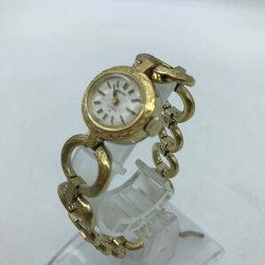 SEIKO セイコー 手巻き 21石 レディース 腕時計 11-7510 稼働品 ゴールドの画像3