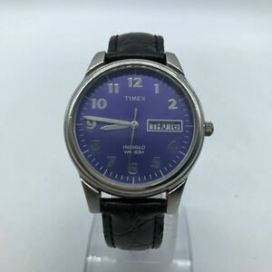 TIMEX タイメックス INDIGLO S4 腕時計 デイデイト 動作品 動作品