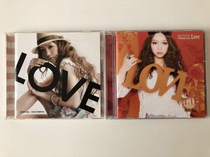 B27314　CD（中古）LOVE one.+Thank you，Love(2CD)　西野カナ　2点セット