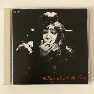 B27664　CD（中古）Nothing at all to lose　浅川マキ　CT32-5369　サンプル盤