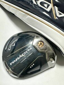 キャロウェイ PARADYM パラダイム トリプルダイヤモンド ドライバー 10.5° ヘッド単品 日本仕様 ヘッドカバー付 Triple Diamond