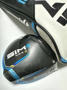 テーラーメイド SIM2 MAX-D ドライバー 10.5° ヘッド単品 日本仕様 ヘッドカバー付 シム2 マックス