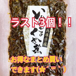 ★希少★兵庫県産いかなごのくぎ煮 100g