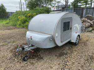 北海道札幌出品! Camping trailer Motorhome! 軽量Trailerなので小typevehicle両でもけん引可能！けん引免許不要 盗難防止included