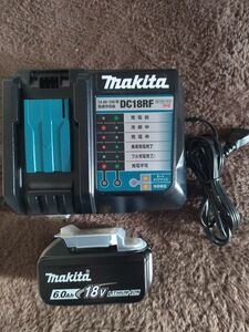 新品未使用　マキタ　DC18RF急速充電器 バッテリーBL1860B makita 純正品