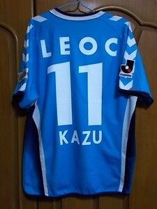 【正規品・古着】横浜FC（H）ユニフォーム　三浦知良＃11　2006年　カズ　ヒュンメル製