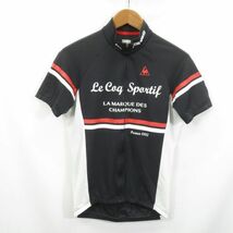 le coq sportif サイクルジャージ フルジップシャツ sizeL/ルコックスポルティフ 0503_画像1