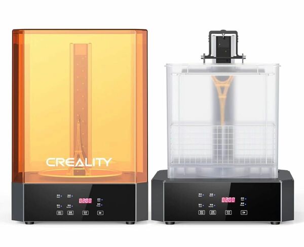Creality 洗浄硬化機 光造形3Dプリンター洗浄&硬化 2 in 1 UV樹脂光硬化プリンタ