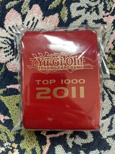 【貴重】遊戯王　2011年　海外ランキングTOP1000配布　赤 中古80枚入り