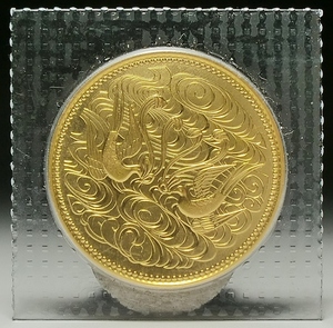 * Showa era heaven ... rank 60 year memory Showa era 61 year 10 ten thousand jpy memory gold coin gold coin coin gold coin 20g K24 original gold unopened Blister pack go in // genuine article guarantee that time thing * free shipping 