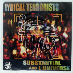 SUBSTANTIAL & L UNIVERSE/LYRICAL TERRORISTS/HYDE OUT HOR008 12