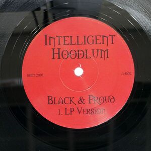 米 ブート INTELLIGENT HOODLUM/BLACK & PROUD/NOT ON LABEL (INTELLIGENT HOODLUM) GHET2001 12