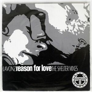 英 JAMES LAVONZ/REASON FOR LOVE (THE SHELTER MIXES)/TRIPPIN TRP003 12