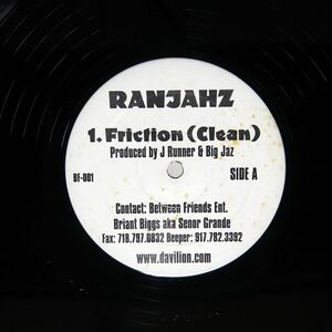 米 RANJAHZ/FRICTION/BETWEEN FRIENDS ENTERTAINMENT BF001 12