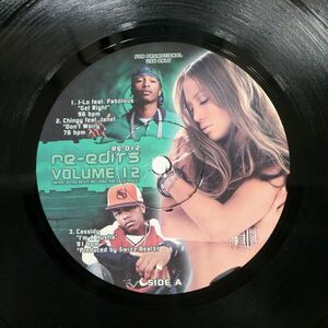 米 プロモ ブート VA(JENNIFER LOPEZ, FAT JOE 他)/RE-EDITS VOLUME 12/R.E.-EDITS RE012 12