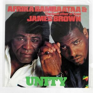 英 AFRIKA BAMBAATAA, JAMES BROWN/UNITY/TOMMY BOY AFRX2 12