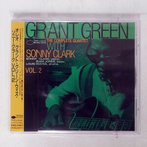 ソニー・クラーク/オレオ《グラント・グリーン・ウィズ・VOL.2》/EMIミュージック・ジャパン TOCJ6149 CD □