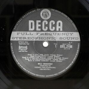 英 ボスコフスキー/シュトラウス : フィルハーモニー舞踏会/DECCA SXL2198 LPの画像2