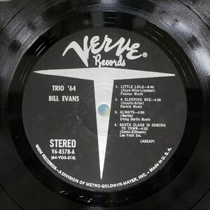米 BILL EVANS/TRIO 64/VERVE V68578 LPの画像2