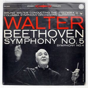 米 ワルター/ベートーヴェン：交響曲第5番/COLUMBIA MASTERWORKS MS6055 LPの画像1