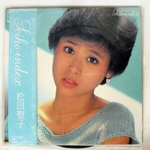 帯付き 松田聖子/INDEX/CBSSONY 28AH1438 LP