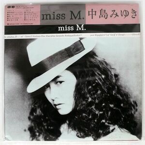 被せ帯 中島みゆき/MISS M/AARD-VARK C28A0450 LP