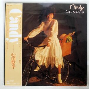 帯付き 松田聖子/キャンディー/CBS/SONY 28AH1494 LP