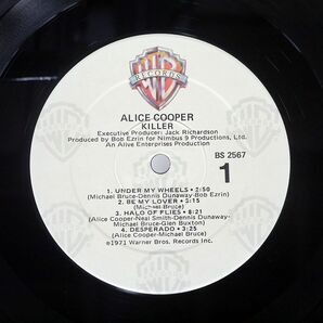 米 ALICE COOPER/KILLER/WARNER BROS. BS2567 LPの画像2