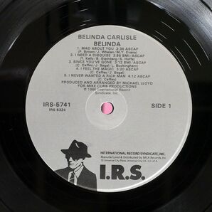 米 BELINDA CARLISLE/BELINDA/I.R.S. IRS5741 LPの画像2