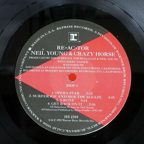 米 NEIL YOUNG & CRAZY HORSE/RE.AC.TOR/REPRISE HS2304 LPの画像2