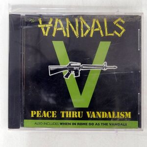 VANDALS/PEACE THRU VANDALISM / WHEN IN ROME DO AS/TIME BOMB RECORDINGS 70930-43503-2 CD □