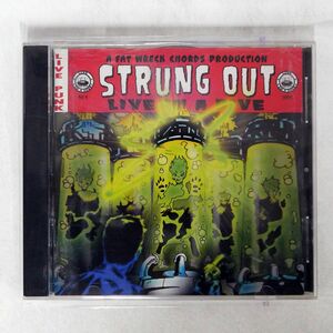 STRUNG OUT/LIVE IN A DIVE/FAT WRECK CHORDS FAT 652-2 CD □