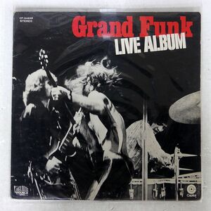GRAND FUNK RAILROAD/LIVE ALBUM/CAPITOL CP9485B LP