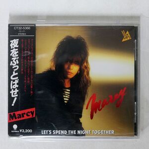 MARCY/夜をぶっとばせ!/EMIミュージック・ジャパン CT325366 CD □