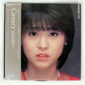 帯付き 松田聖子/カナリー/CBSSONY 28AH1666 LPの画像1