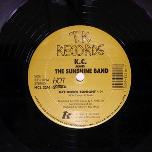 米 K.C. & THE SUNSHINE BAND/GET DOWN TONIGHT THAT’S THE WAY (I LIKE IT)/HOT CLASSICS HCL2216 12