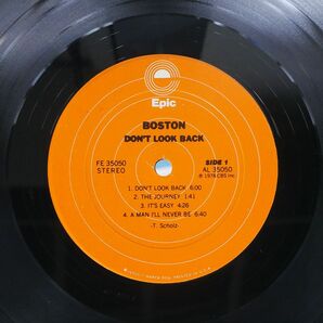 米 BOSTON/DON’T LOOK BACK/EPIC FE35050 LPの画像2