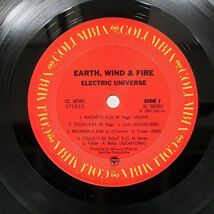 米 EARTH WIND & FIRE/ELECTRIC UNIVERSE/COLUMBIA QC38980 LP_画像2