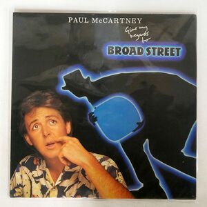 英 PAUL MCCARTNEY/GIVE MY REGARDS TO BROAD STREET/PARLOPHONE EL2602781 LP