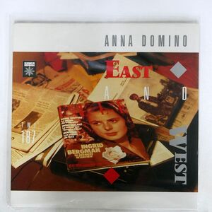ANNA DOMINO/EAST AND WEST/LES DISQUES DU CRPUSCULE TWI187 LP