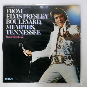 米 ELVIS PRESLEY/FROM BOULEVARD, MEMPHIS, TENNESSEE/RCA VICTOR APL11506 LP