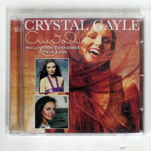 CRYSTAL GAYLE/HOLLYWOOD, TENNESSEE + TRUE LOVE/EDSEL RECORDS EDSS 1022 CD □の画像1