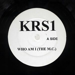 KRS ONE/WHO AM I (THE M.C.) THROWDOWN/NOT ON LABEL (KRS-ONE) KRS1 12