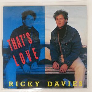 伊 RICKY DAVIES/THAT’S LOVE/ASIA ARD1077 12