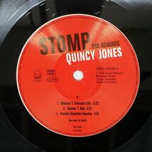 QUINCY JONES/STOMP (THE REMIXES)/QWEST 9362437290 12_画像2