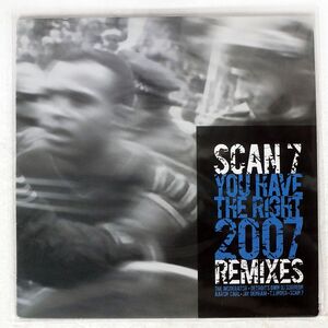 SCAN 7/YOU HAVE THE RIGHT (2007 REMIXES)/CRATESAVERS MUZIK CS006 12