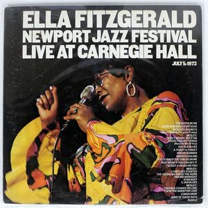 米 ELLA FITZGERALD/NEWPORT JAZZ FESTIVAL LIVE AT CARNEGIE HALL (JULY 5, 1973)/ANALOGUE PRODUCTIONS KG32557 LP